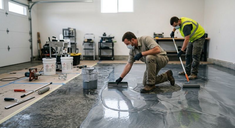 Epoxy Overlay Service in Winston Salem, NC
