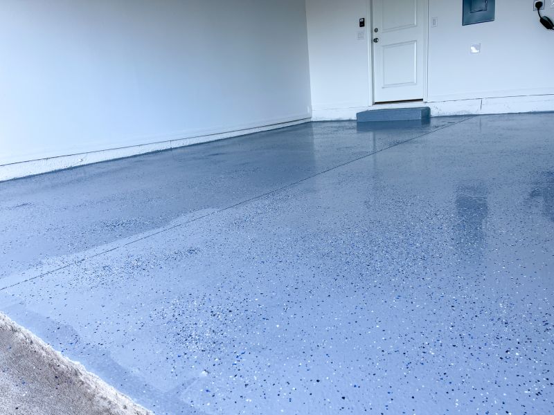 Garage Floor Epoxy Installation in Columbia, SC