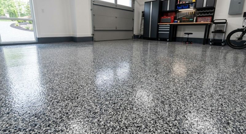 Garage Floor Epoxy Installation in Columbia, SC