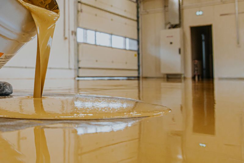 Garage Floor Epoxy Installation in Greensboro, NC
