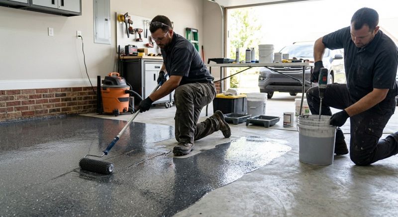 Epoxy Flooring Repair in Fairfax, VA