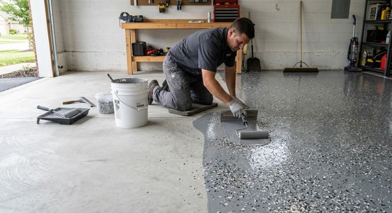 Garage Floor Resurfacing in Columbia, SC